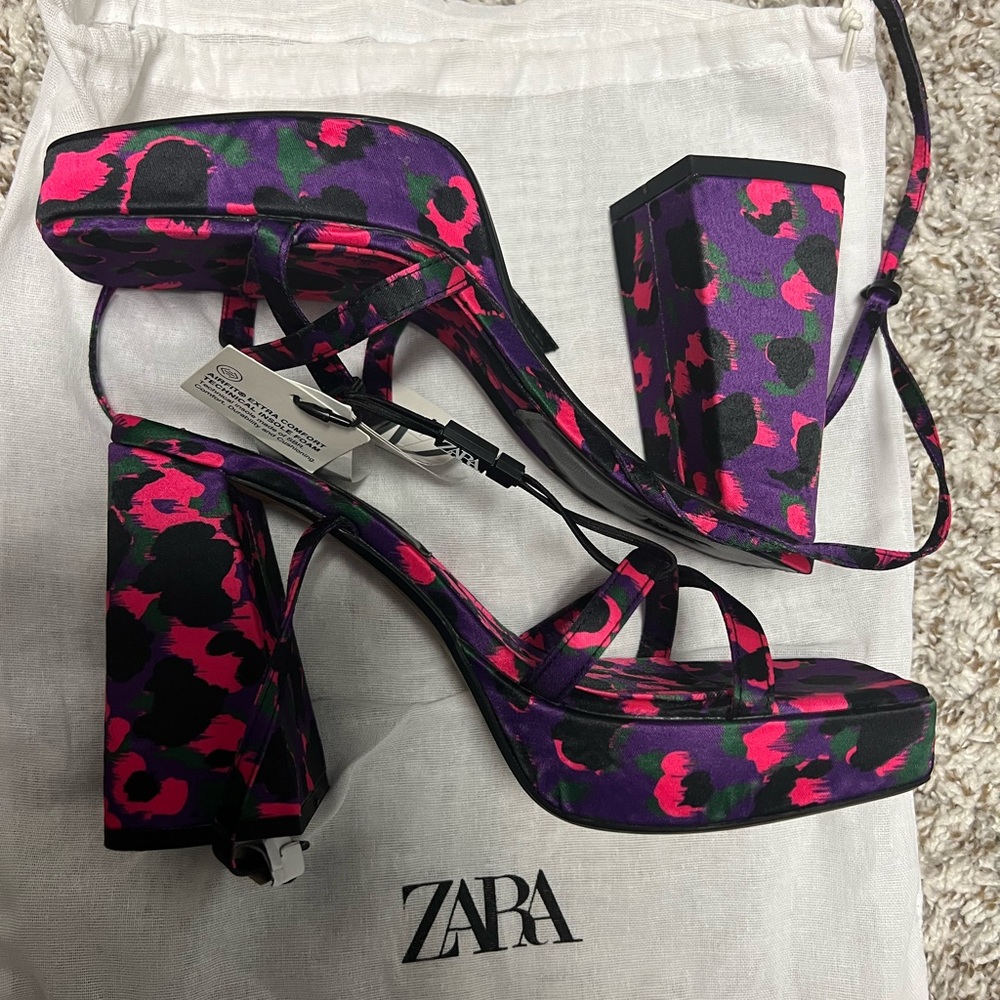 Zara Printed Platforms